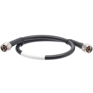 Bolton Technical BT512129 10 ft Bolton 400 Low Loss Cable, N-Male to N-Male PE Black Jacket